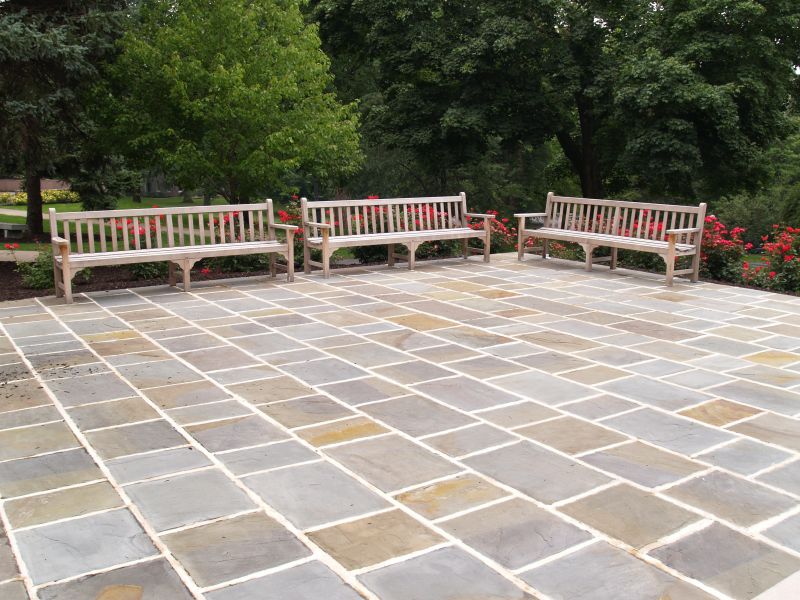 Slate Pavers Installation